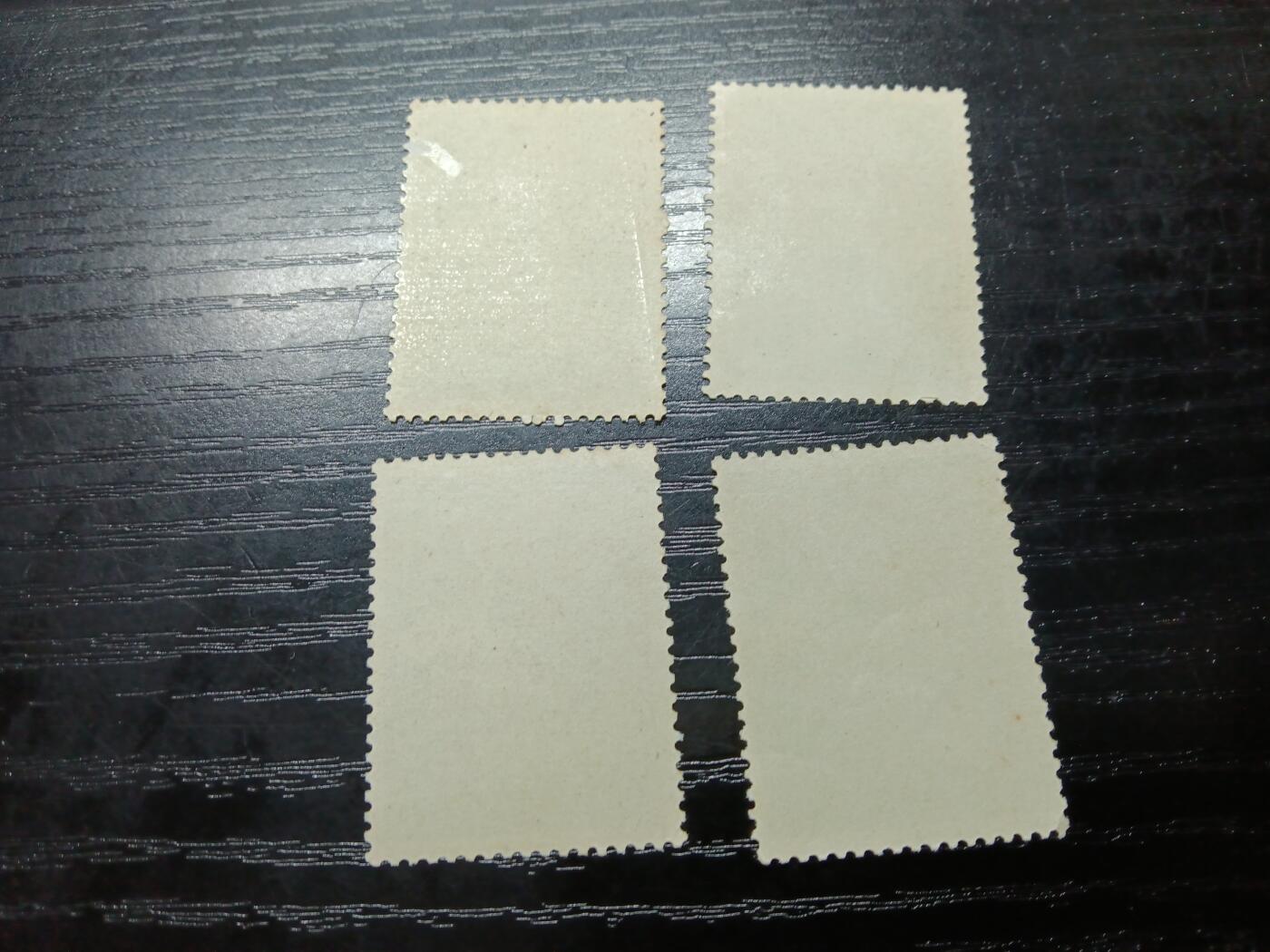 博彦收藏8月8日邮票专场 丹顶鹤8分盖销4枚上品