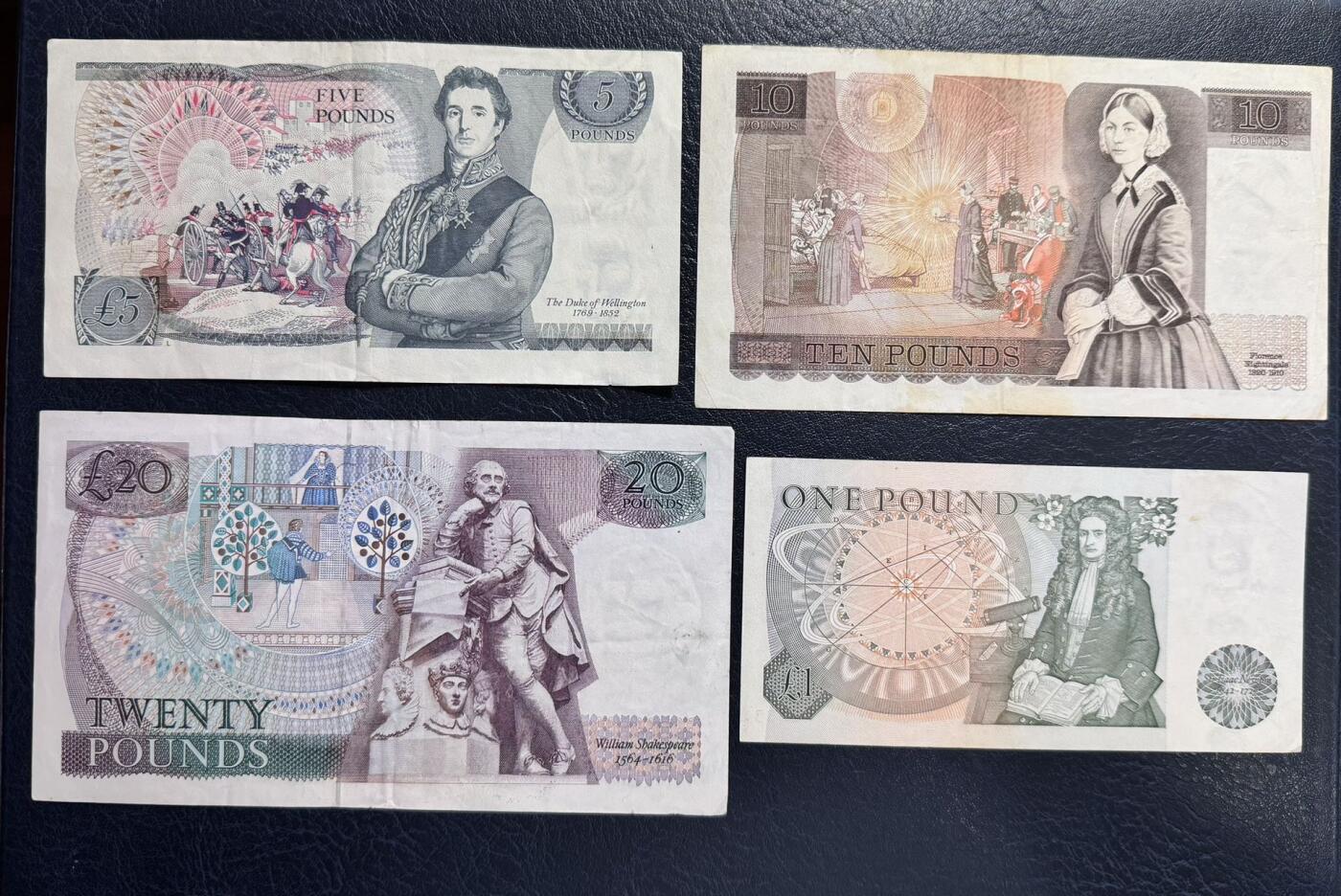 收藏联盟Quantum Auction 第366期拍卖  英国1981-91年1-20镑 非全新 品相如图 