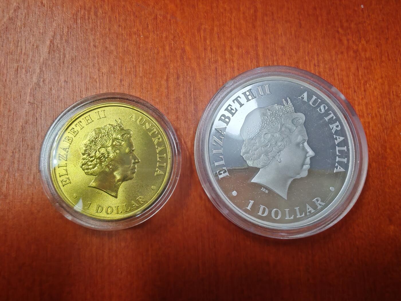长老汇龙年精选第十八场拍卖 2008澳大利亚世界青年大会银铜彩色精制币两枚，有盒无证