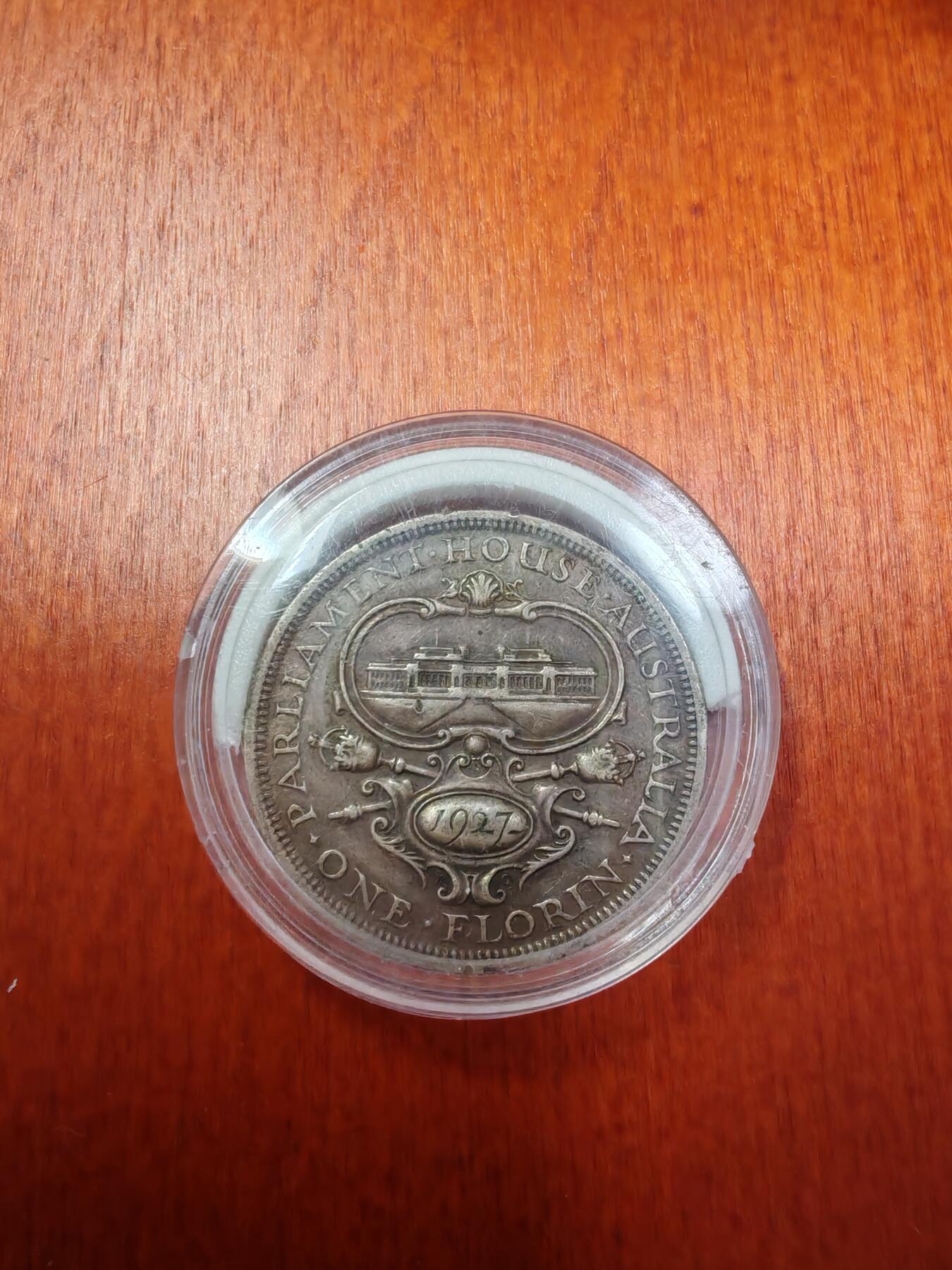 长老汇龙年精选第十八场拍卖 1927澳大利亚议会1先令银币