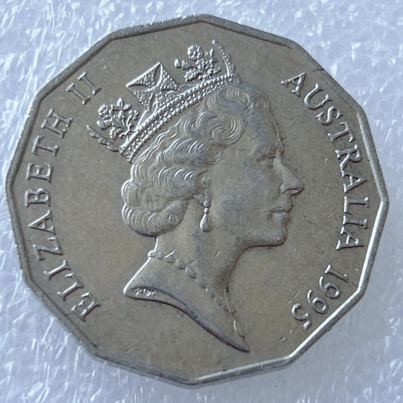 第一海外回流一元起拍收藏 散币专场 第107期 澳大利亚1995年二战终结50周年50分纪念币 美品