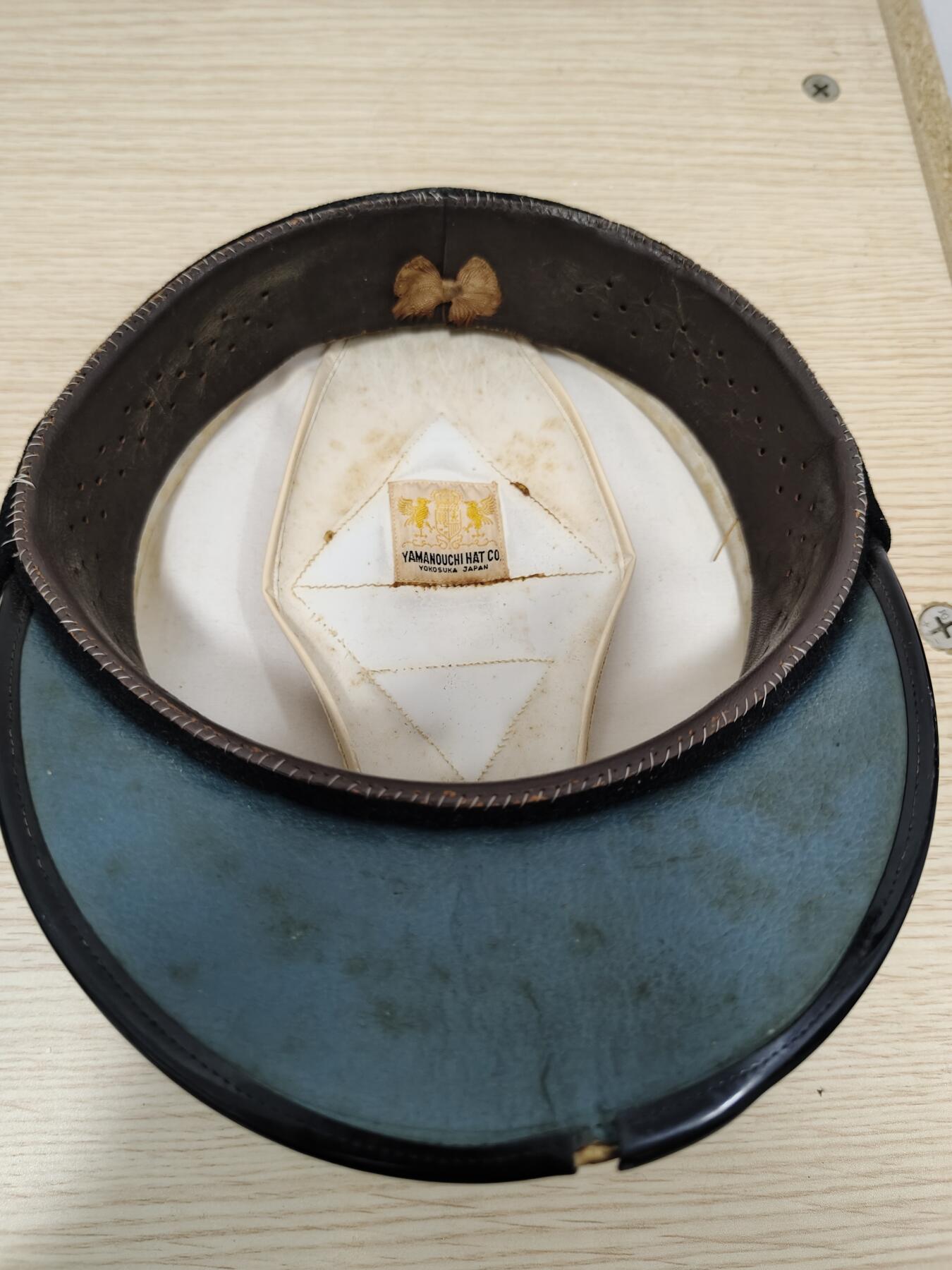 全场0元起拍 第180期 咸鱼国勋章拍卖专场 8月7日（周三）下午6：00开始 日本海自尉官大檐帽 头围57