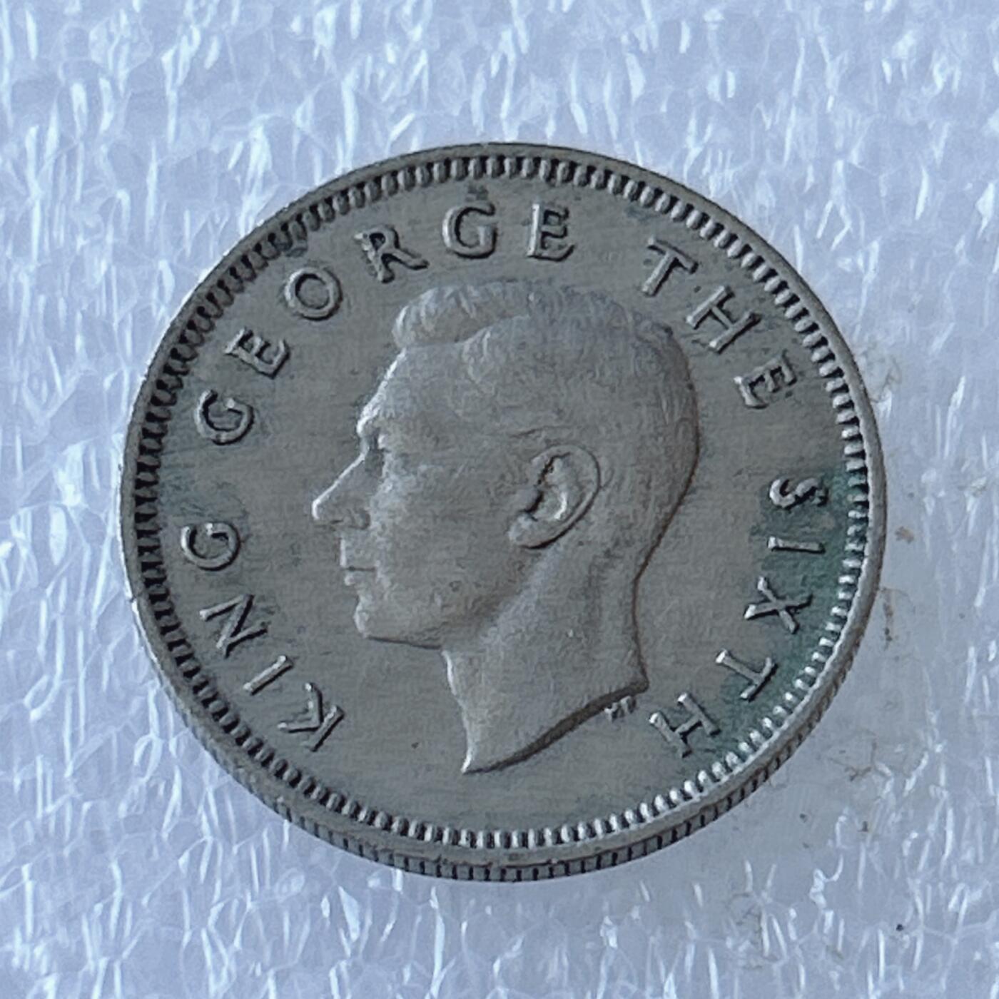 第一海外回流一元起拍收藏 散币专场 第107期 新西兰1952年6便士