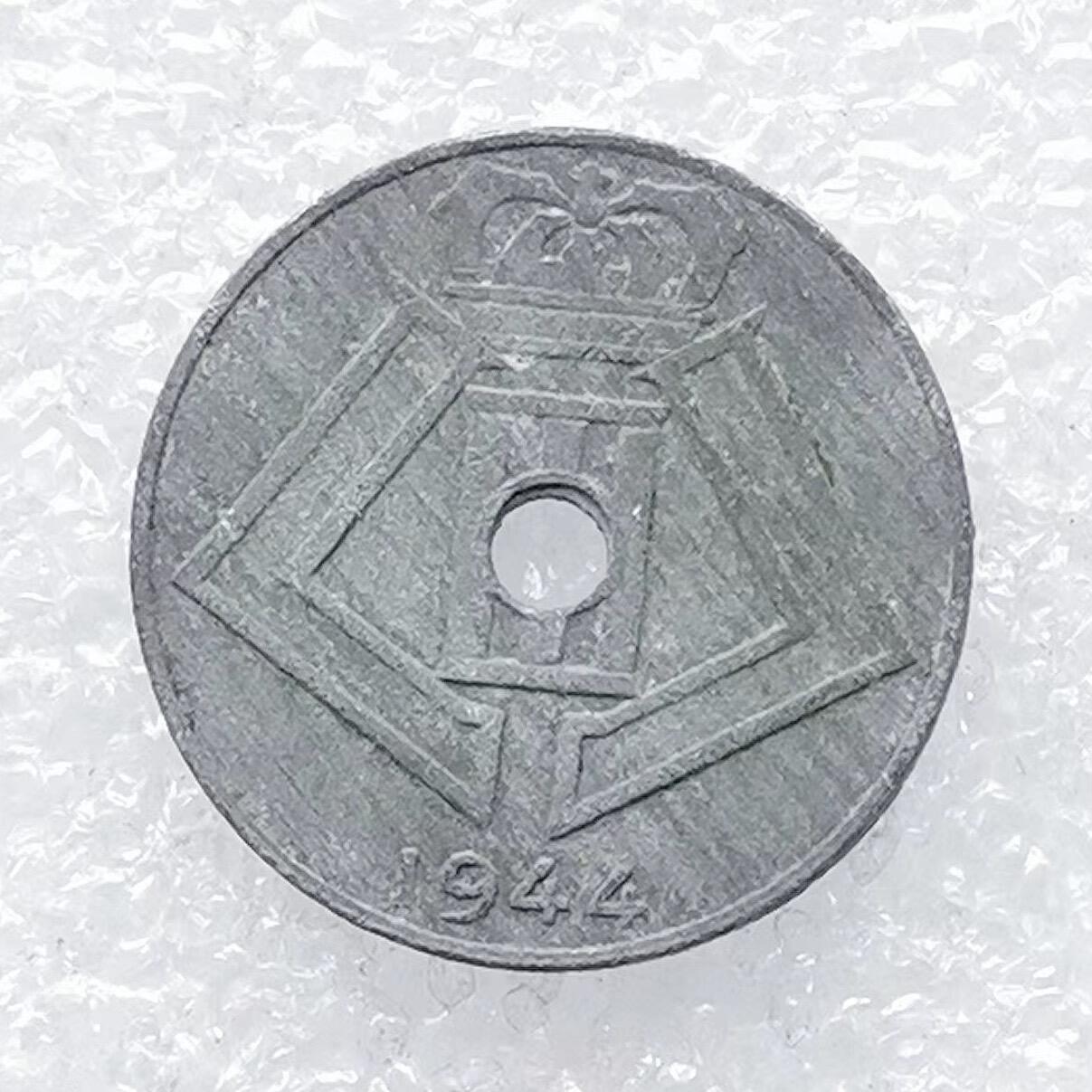 海外回流1元起拍小铺 各国钱币散币场 第14期 德占比利时1944年10分