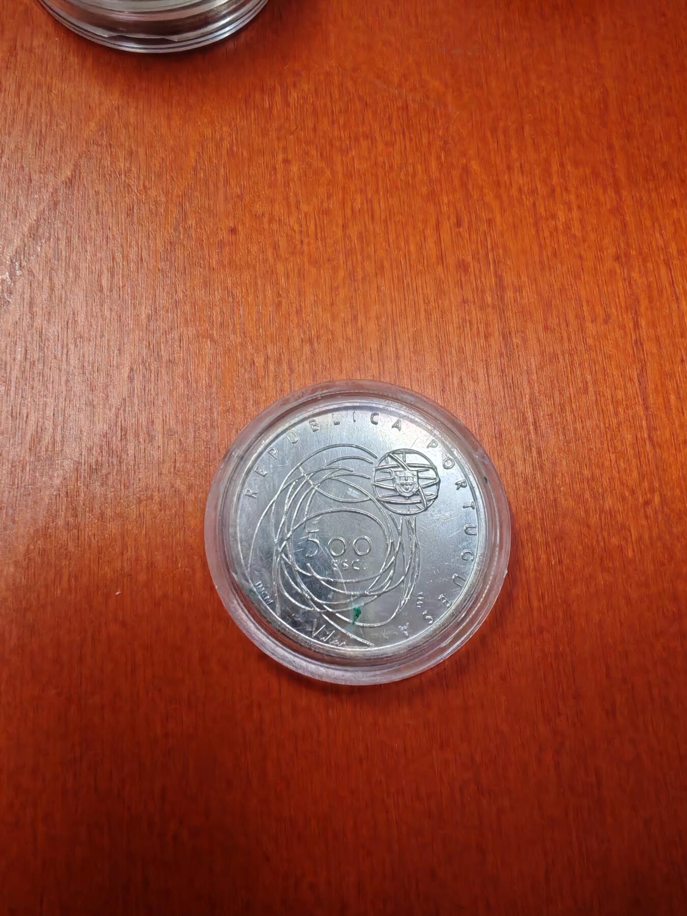 长老汇龙年精选第十九场拍卖 2001葡萄牙之波尔多欧洲文化之都500埃斯库多斯银币