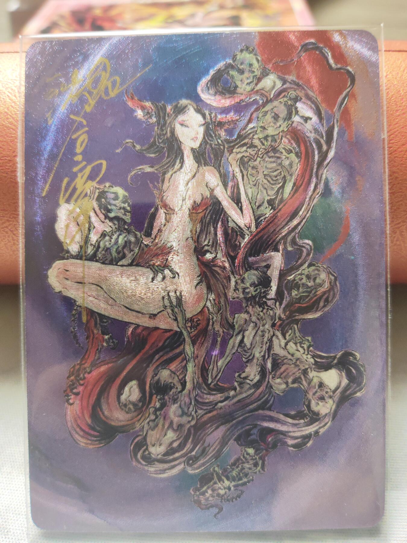 阳大大卡牌超级大甩拍第10期（经典，稀缺，大赏快来捡漏）（进群福利早知道） 启读盲盒 沈鑫 九尾狐狸  粗闪亲签 编号26 亲签不超过20张