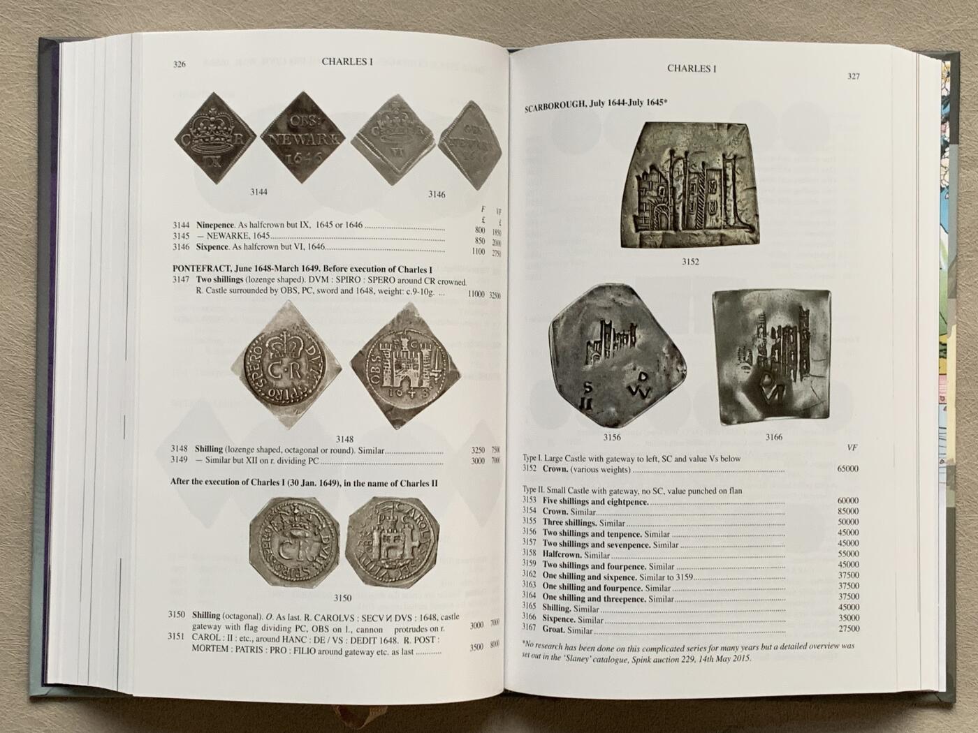 《竞宝斋》第295场- 周日，周一  2场连拍 （全场包邮） 2023版斯宾克英国钱币标准目录，评级公司的目录编号来源之一，收录从公元前150年-1971年间的英国钱币