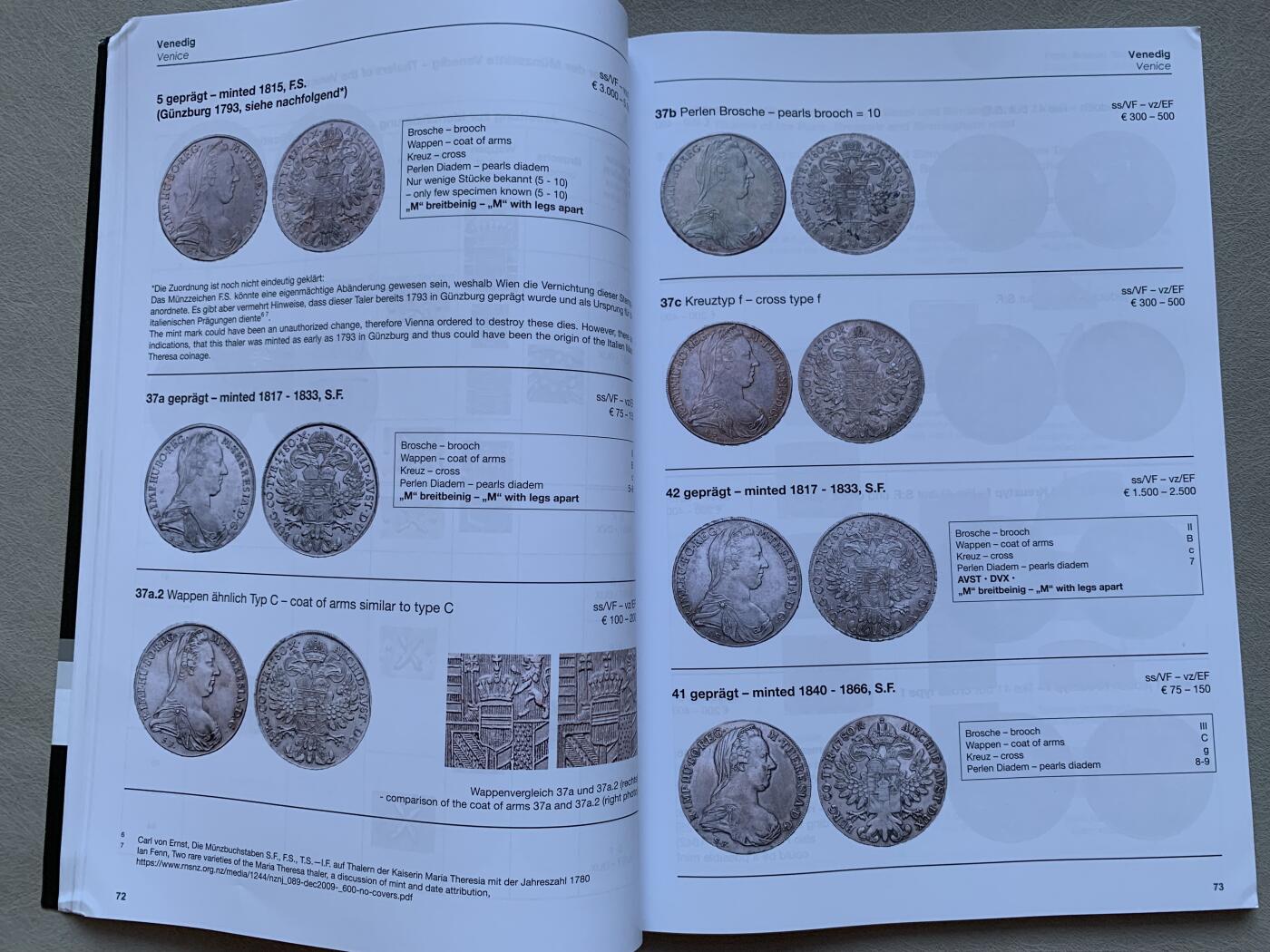 《竞宝斋》第295场- 周日，周一  2场连拍 （全场包邮） 最新版HAFNER大奶妈1780目录，最权威的1780大奶妈目录，对于版别区分非常细致，一站式解决1780至今大奶妈版本问题，大开本，同A4大小，185页全彩印