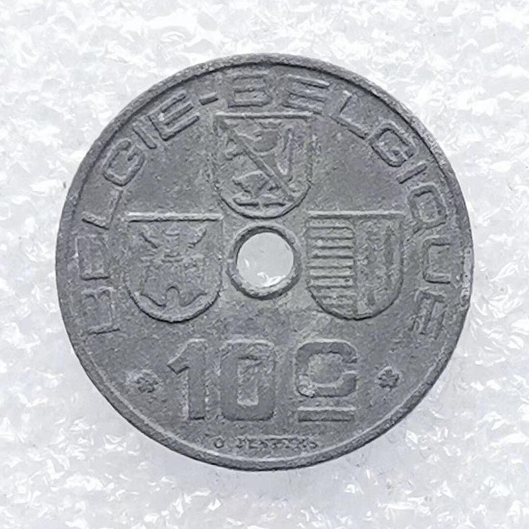海外回流1元起拍小铺 各国钱币散币场 第14期 德占比利时1944年10分