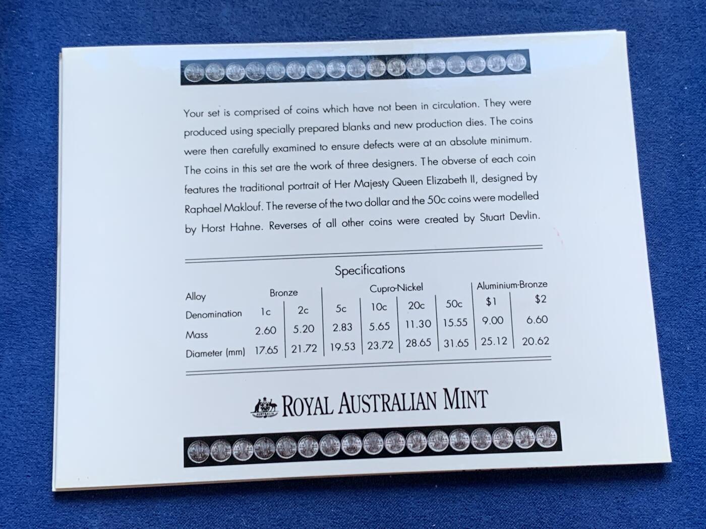 《竞宝斋》第295场- 周日，周一  2场连拍 （全场包邮） 稀少！1991 澳大利亚 十进制25周年纪念 官方MS 保存极为完好 毫无氧化 经典的MS比PS贵一大截的品种 发行量极少只有25,000套 克书参考价200刀 外拍炒上天了