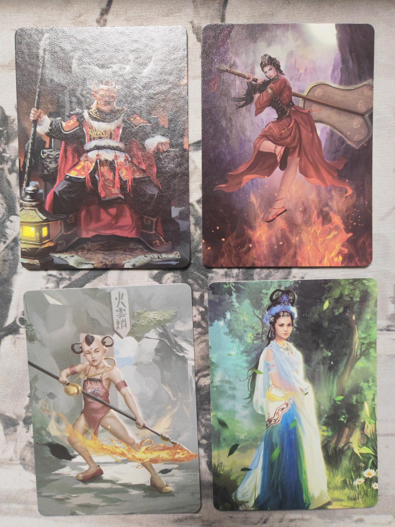 阳大大卡牌超级大甩拍第10期（经典，稀缺，大赏快来捡漏）（进群福利早知道） 82版西游 限定卡 粗闪 牛魔王一家子