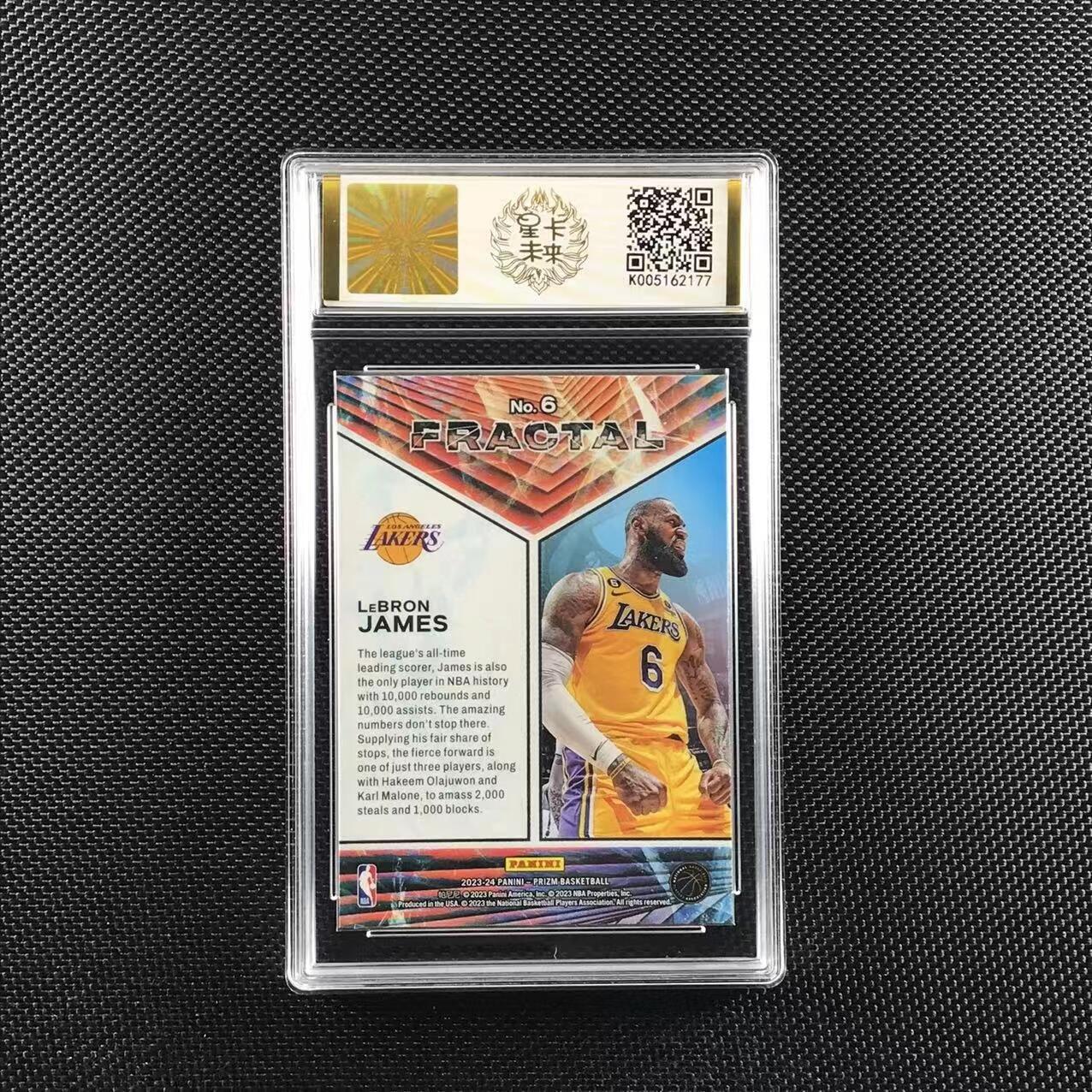 球星卡 2023-24 Panini Prizm LeBron James PZ 湖人 勒布朗詹姆斯 普卡 特卡 fractal