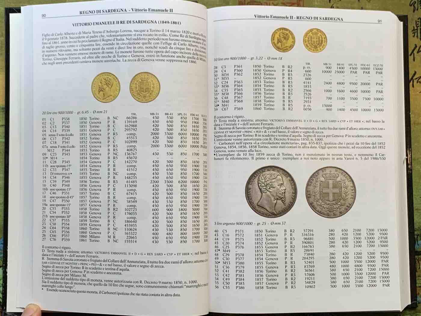 《竞宝斋》第295场- 周日，周一  2场连拍 （全场包邮） Montenegro意大利钱币目录最新2024版 全新的价格指南 将近700页的厚度 重1.2公斤 精装胶板印刷 玩意系必备目录