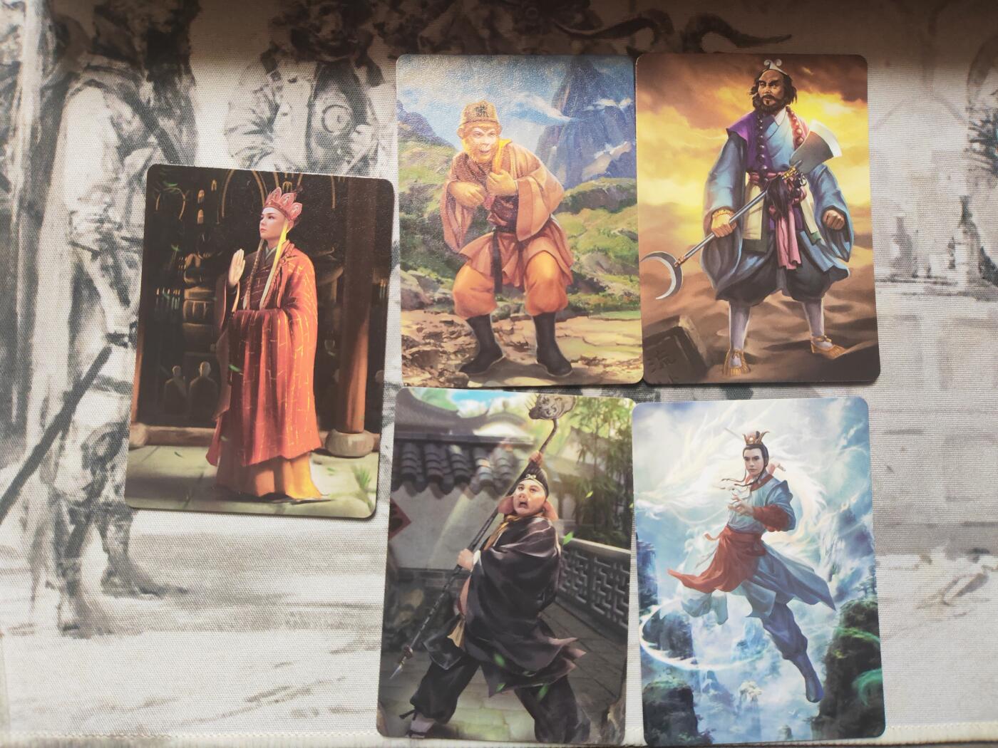 阳大大卡牌超级大甩拍第10期（经典，稀缺，大赏快来捡漏）（进群福利早知道） 82版西游 限定卡 师徒五人合影