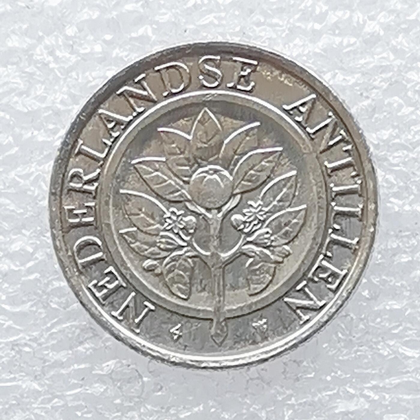 海外回流1元起拍小铺 各国钱币散币场 第14期 荷属安德列斯1992年25分