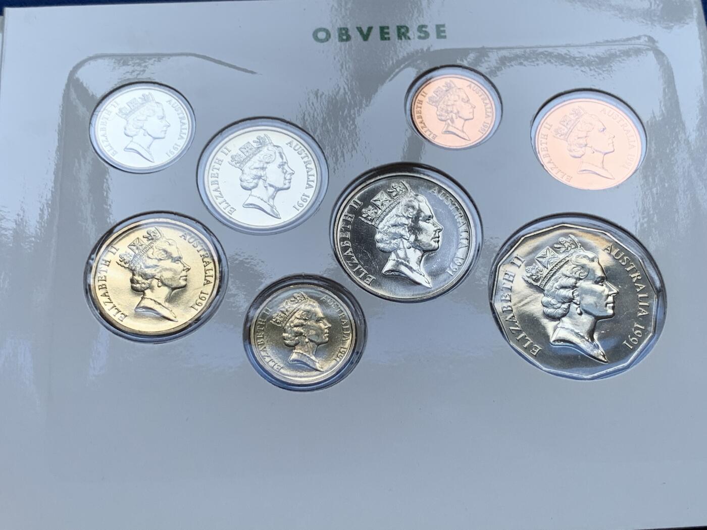 《竞宝斋》第295场- 周日，周一  2场连拍 （全场包邮） 稀少！1991 澳大利亚 十进制25周年纪念 官方MS 保存极为完好 毫无氧化 经典的MS比PS贵一大截的品种 发行量极少只有25,000套 克书参考价200刀 外拍炒上天了