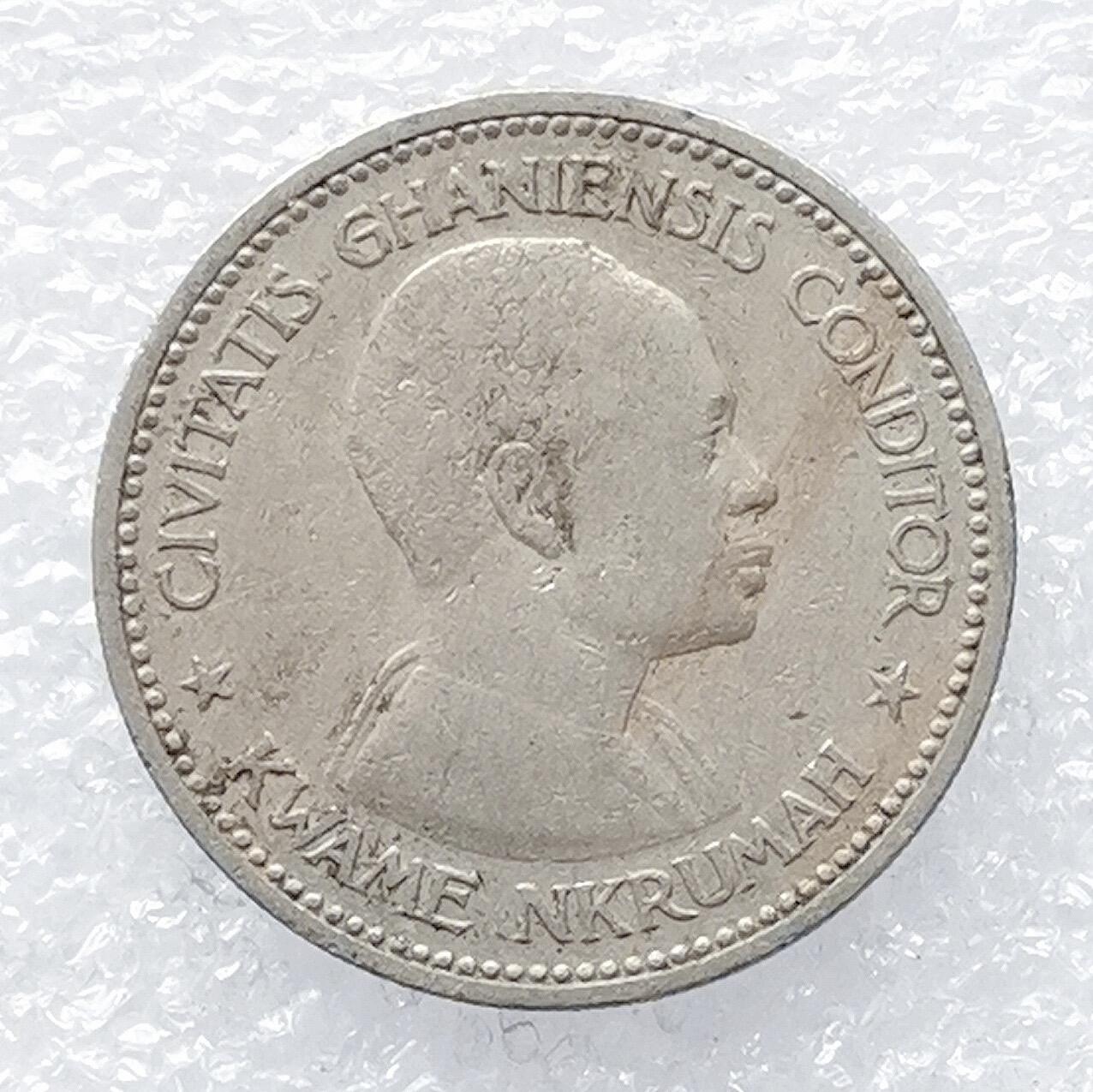 海外回流1元起拍小铺 各国钱币散币场 第14期 加纳1958年2先令 最大面值