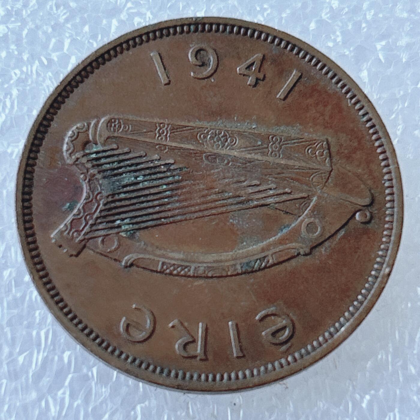 第一海外回流一元起拍收藏 散币专场 第107期 爱尔兰1941年1便士