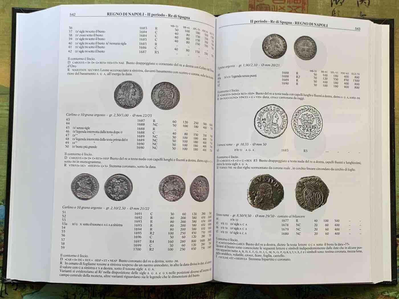 《竞宝斋》第295场- 周日，周一  2场连拍 （全场包邮） Montenegro意大利钱币目录最新2024版 全新的价格指南 将近700页的厚度 重1.2公斤 精装胶板印刷 玩意系必备目录