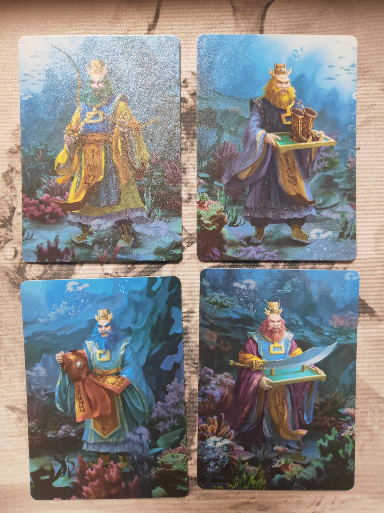 阳大大卡牌超级大甩拍第10期（经典，稀缺，大赏快来捡漏）（进群福利早知道） 82版西游 限定卡 粗闪 四大龙王