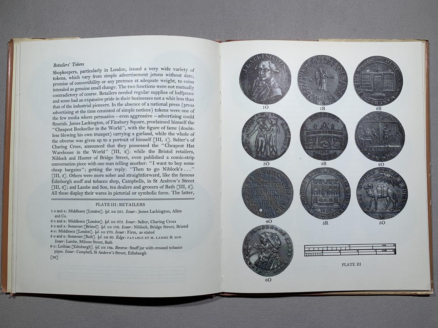 《竞宝斋》第295场- 周日，周一  2场连拍 （全场包邮） 英国代币介绍  图文并茂  少见代币资料
