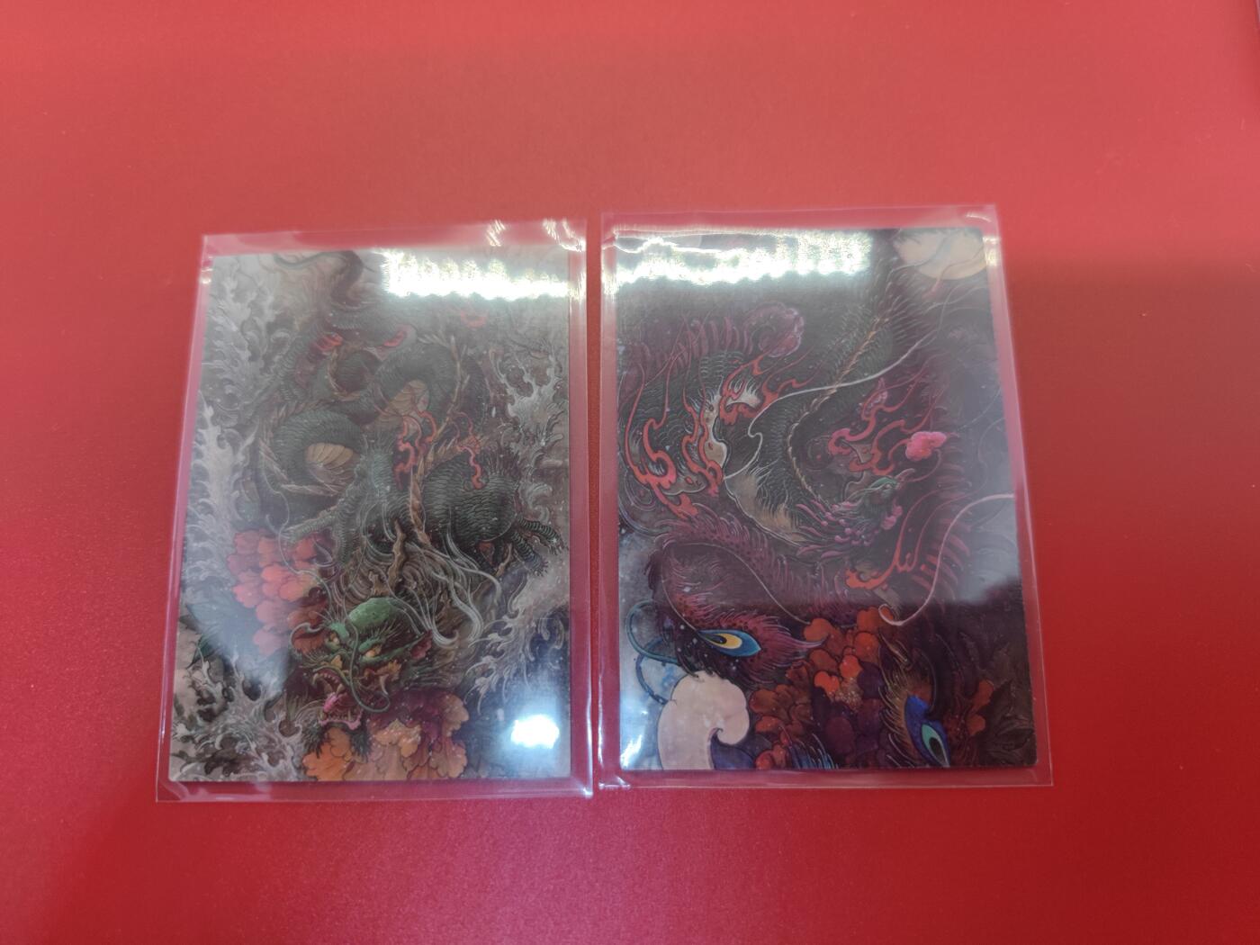 妖精的尾巴卡牌拍卖第二十四期(收拍品) 星宿文创-龙凤特卡两张