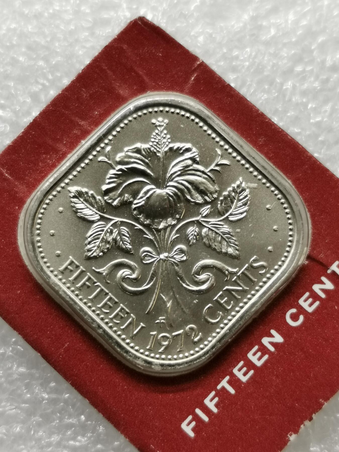 四叶草钱币第2场 散币 银币 套币 巴哈马1972年套币5枚 原封