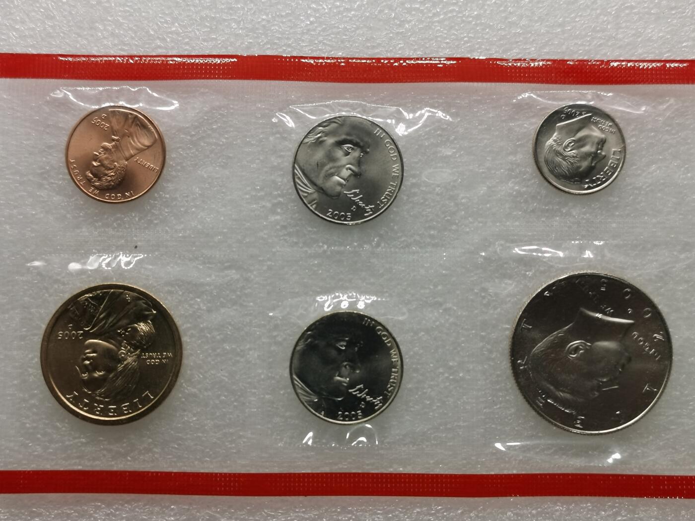 四叶草钱币第2场 散币 银币 套币 美国2003年套币11枚原装塑封