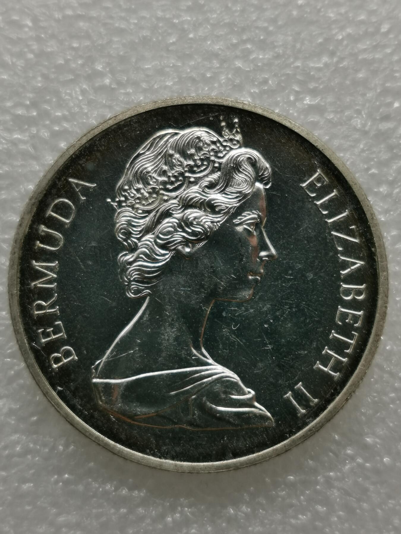 四叶草钱币第2场 散币 银币 套币 百慕大1972年1元银币