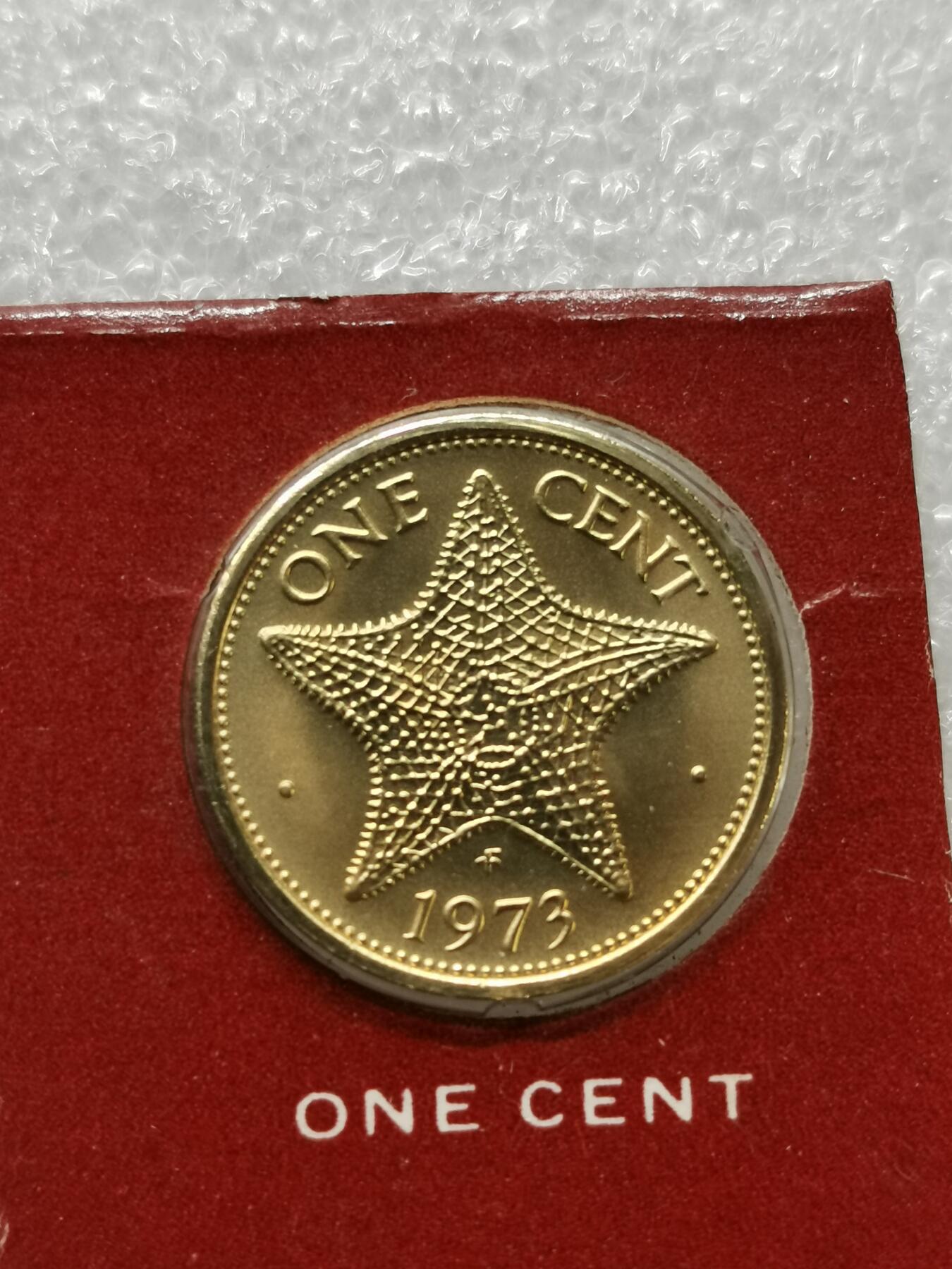 四叶草钱币第2场 散币 银币 套币 巴哈马1973年套币5枚 原封