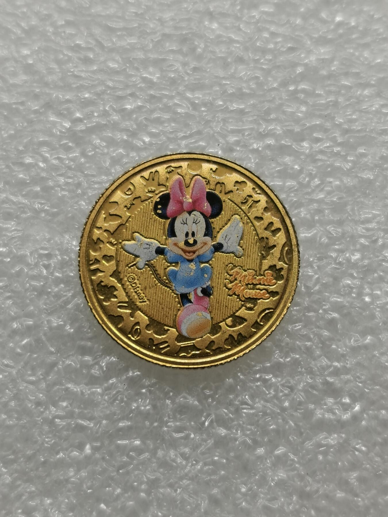 四叶草钱币第2场 散币 银币 套币 2016年上海迪士尼 镀金样章