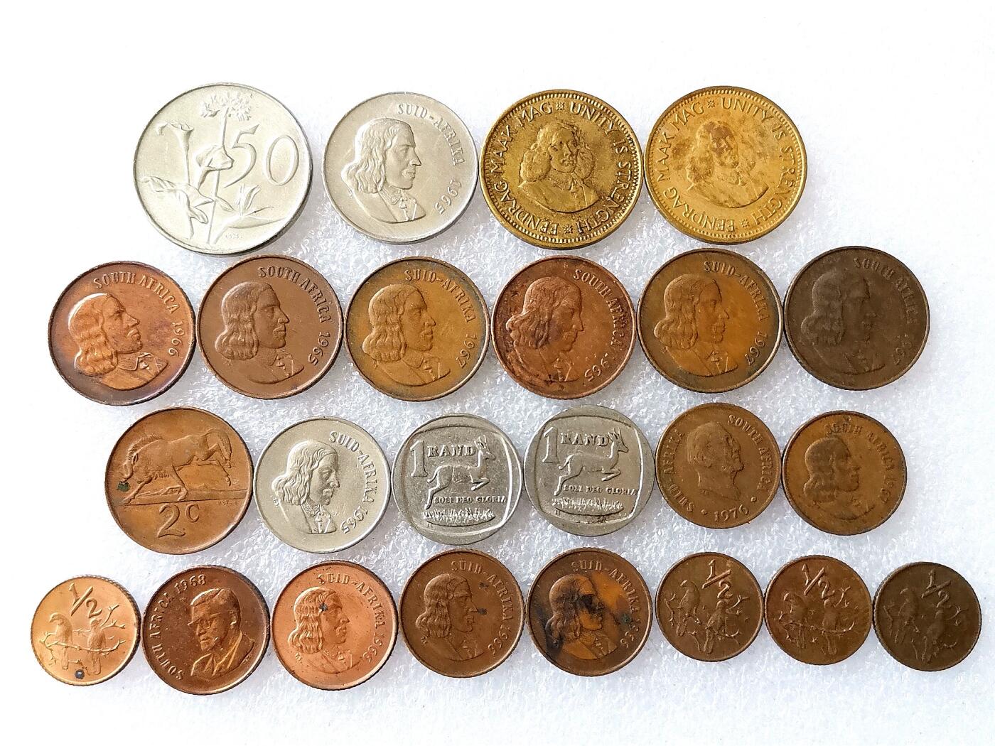 第一海外回流一元起拍收藏 散币专场 第108期 南非🇿🇦