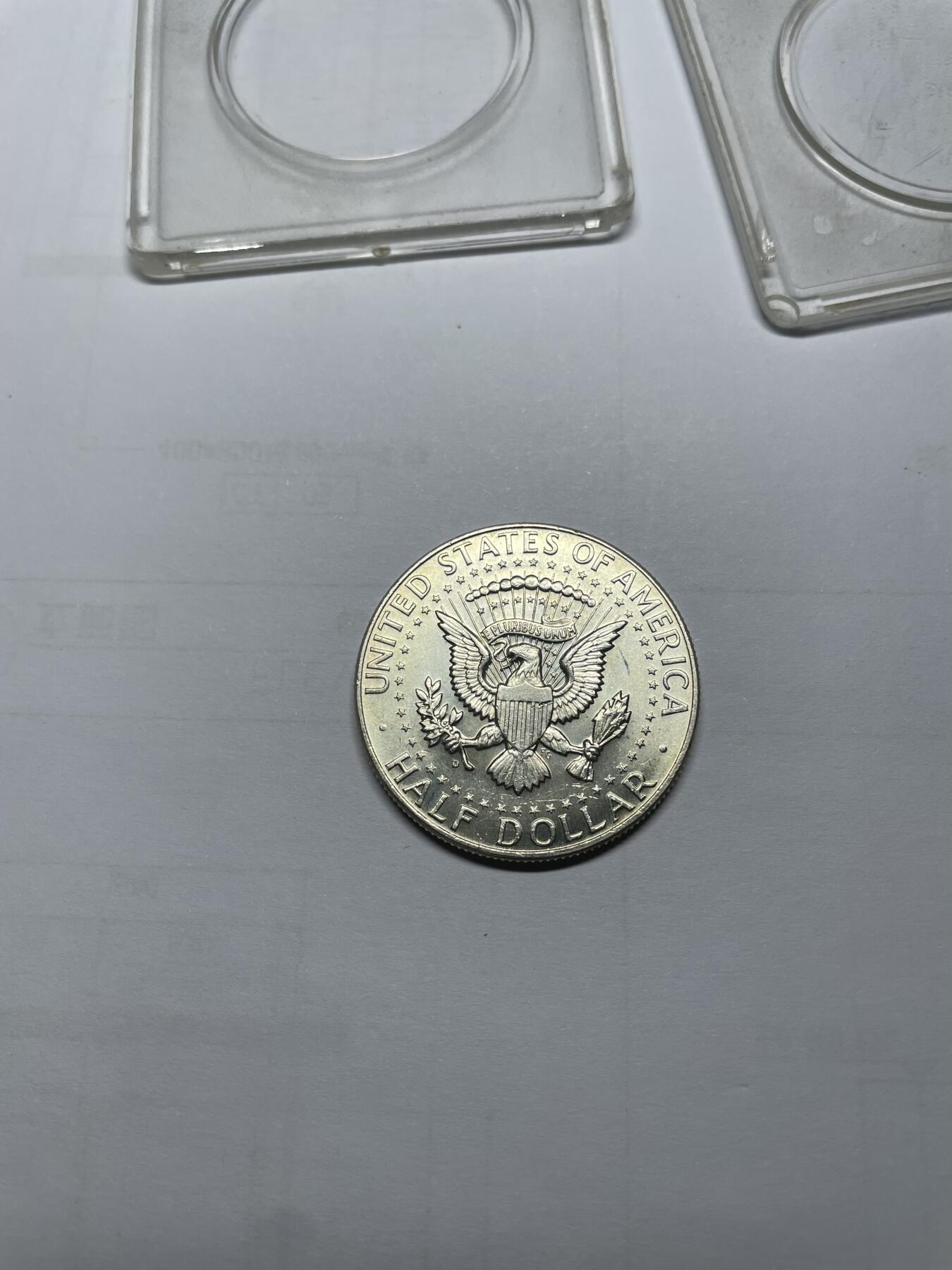 每日一拍，2024年集古藏今外币拍卖第十二期-第7场—（总第117拍-精选银币等专场），新一期拍卖开始了 1964年美国半美元银币