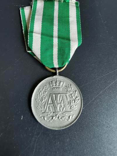 老王徽章第五十三期 - 德邦萨克森王国优秀服役奖章