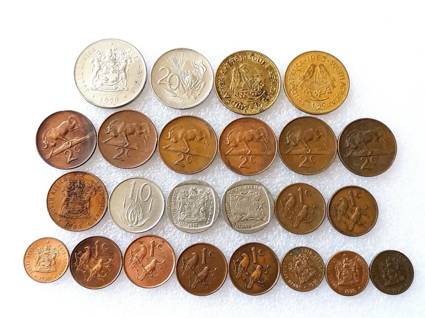 第一海外回流一元起拍收藏 散币专场 第108期 南非🇿🇦