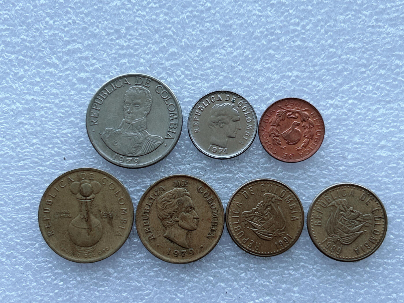 第一海外回流一元起拍收藏 散币专场 第108期 哥伦比亚🇨🇴