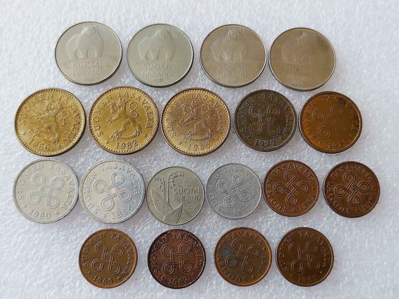 第一海外回流一元起拍收藏 散币专场 第108期 芬兰🇫🇮