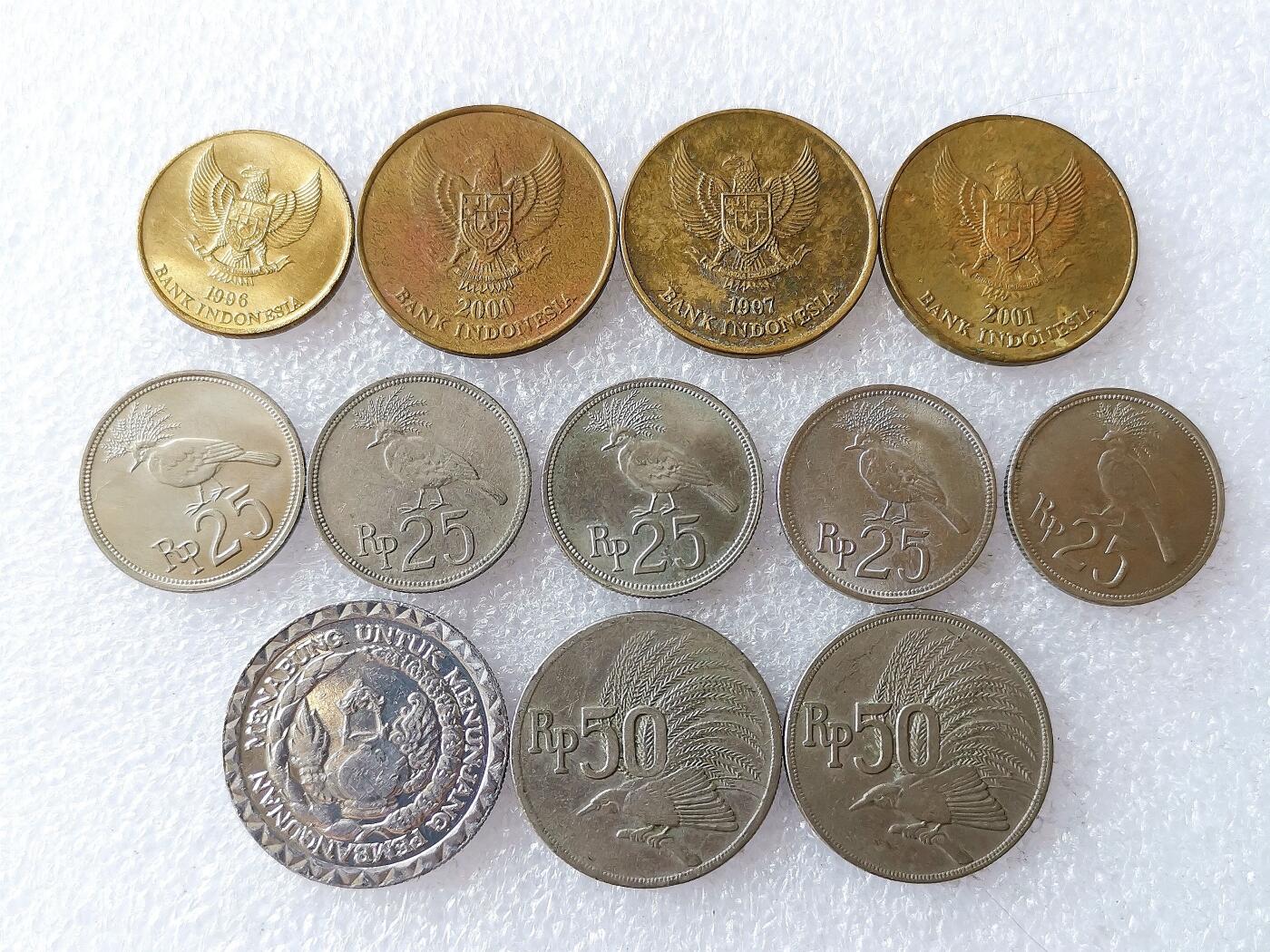 第一海外回流一元起拍收藏 散币专场 第108期 印度尼西亚硬币