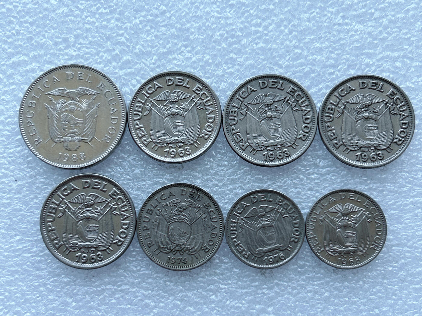 第一海外回流一元起拍收藏 散币专场 第108期 厄瓜多尔🇪🇨