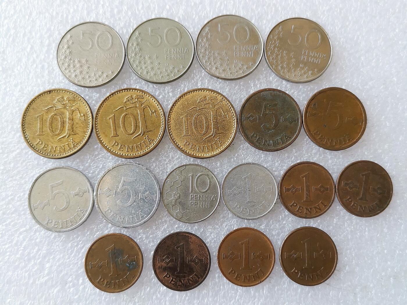 第一海外回流一元起拍收藏 散币专场 第108期 芬兰🇫🇮