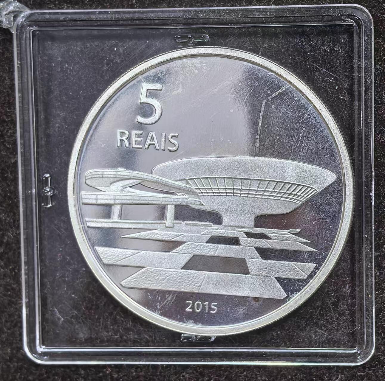 北京马甸外国币专卖微拍第124期，外国金银币专场，陆续上新，欢迎关注 2015年巴西奥运银币