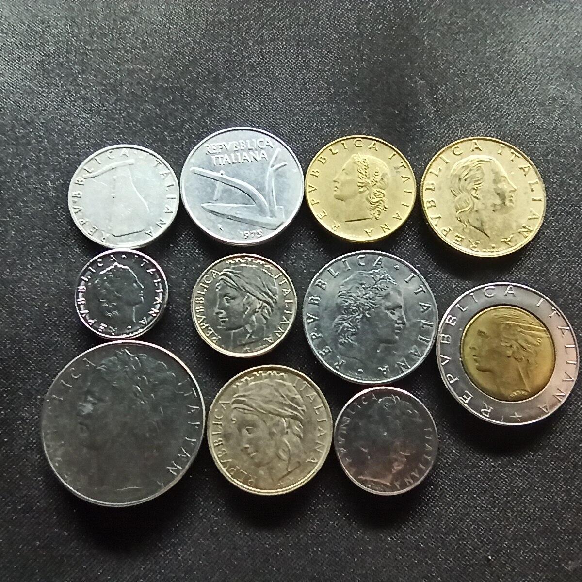 邮泉阁限时拍卖第十三场 各国硬币专场（注意看介绍，硬币在国外谨慎参拍） 意大利11枚