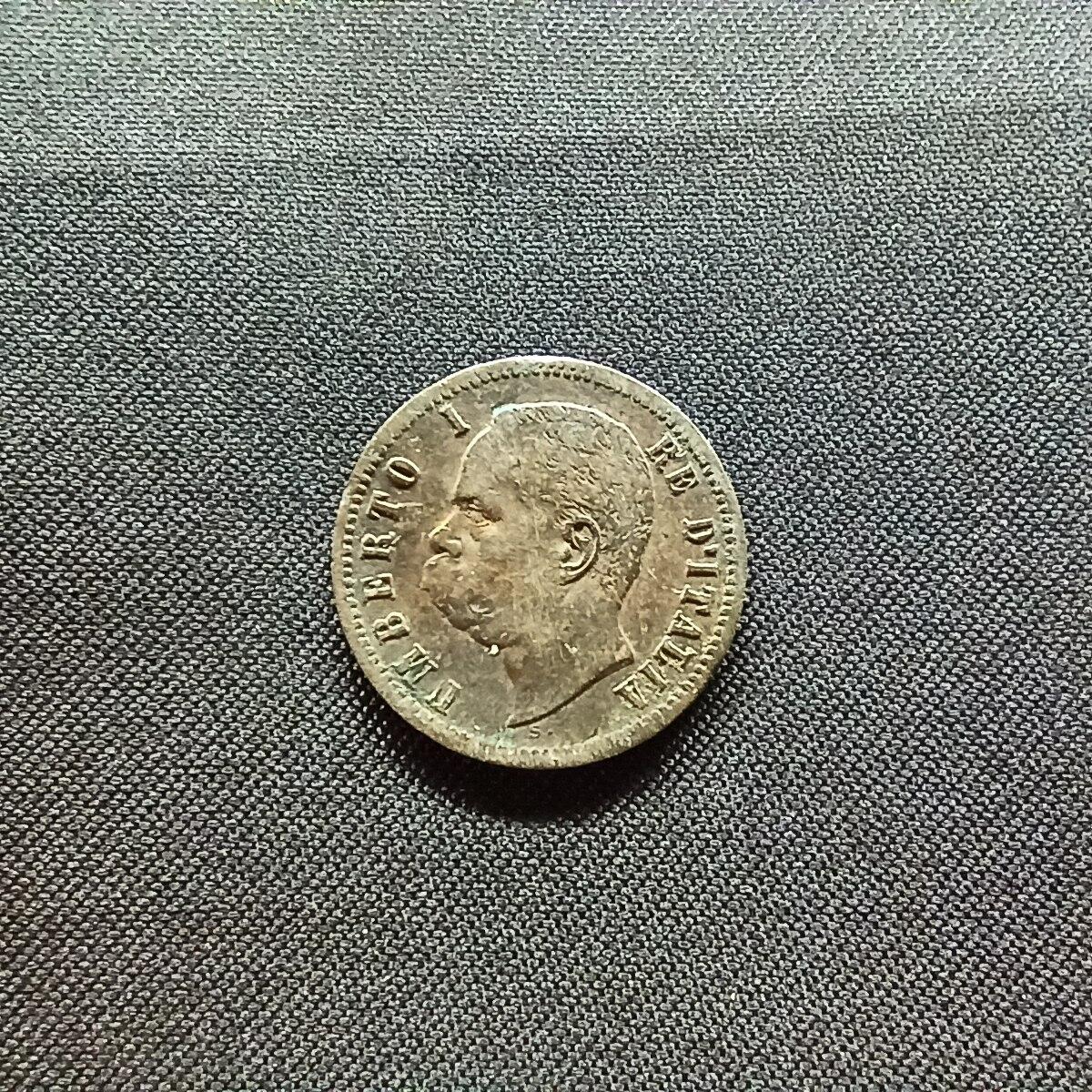 邮泉阁限时拍卖第十三场 各国硬币专场（注意看介绍，硬币在国外谨慎参拍） 意大利王国1900年2分