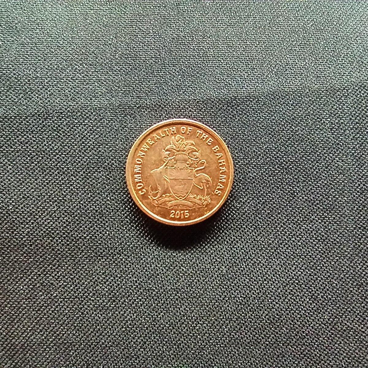 邮泉阁限时拍卖第十三场 各国硬币专场（注意看介绍，硬币在国外谨慎参拍） 巴哈马20151分