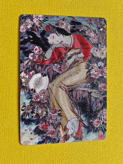 玩卡战线手绘+国潮卡大甩拍第47期（周四晚10点半截拍）请寄存过多的卡友准许发货哇！ - 百里-彫仙绘湘云眠芍粗闪特卡