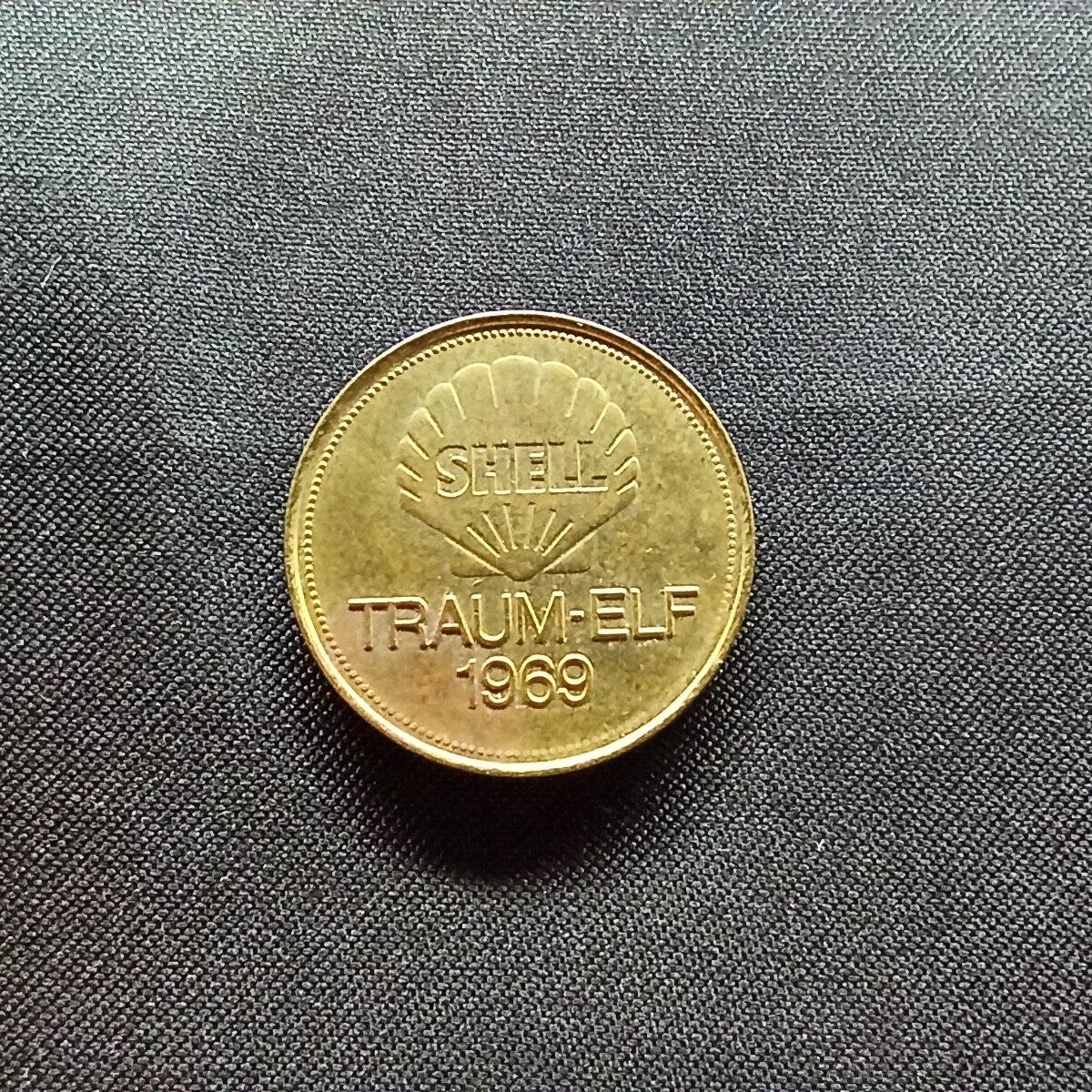 邮泉阁限时拍卖第十三场 各国硬币专场（注意看介绍，硬币在国外谨慎参拍） 德国1969年壳牌代币