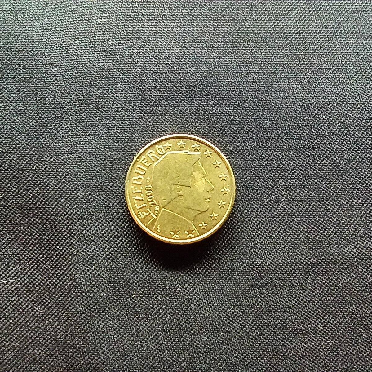 邮泉阁限时拍卖第十三场 各国硬币专场（注意看介绍，硬币在国外谨慎参拍） 卢森堡2008年10欧分