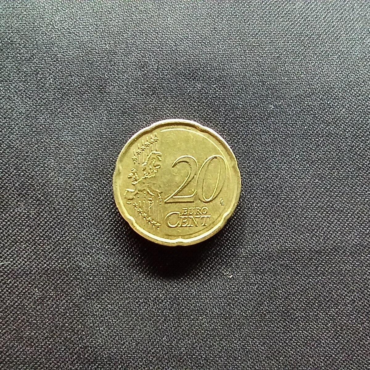 邮泉阁限时拍卖第十三场 各国硬币专场（注意看介绍，硬币在国外谨慎参拍） 塞浦路斯2008年20欧分