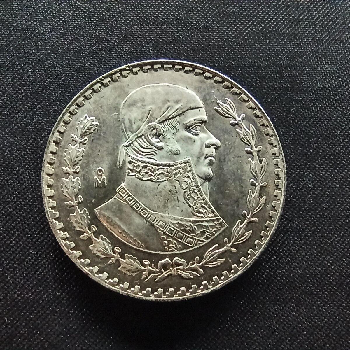 邮泉阁限时拍卖第十三场 各国硬币专场（注意看介绍，硬币在国外谨慎参拍） 墨西哥1966年0.100银币16克