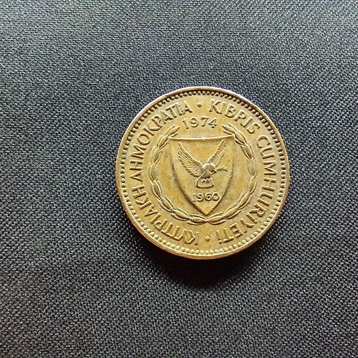 邮泉阁限时拍卖第十三场 各国硬币专场（注意看介绍，硬币在国外谨慎参拍） 塞浦路斯1960年5米尔